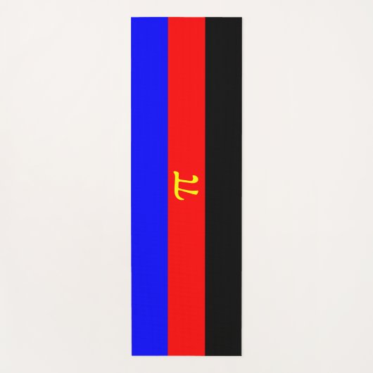 Polyamory Pride Flag Yogamat (Voorkant)