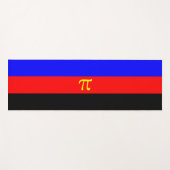 Polyamory Pride Flag Yogamat (Voorkant (horizontaal))