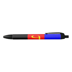 Polyamory Pride Flag Zwarte Inkt Pen