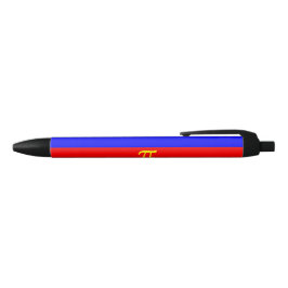 Polyamory Pride Flag Zwarte Inkt Pen