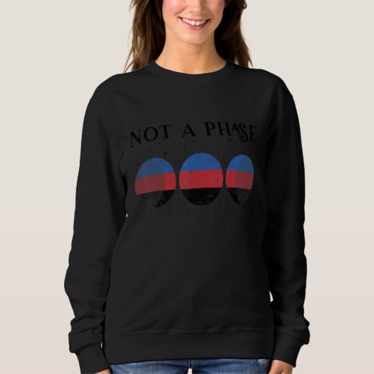Polyamory Pride-vlag Niet Eén Fase Polyamoreus 2 Trui (Voorkant)
