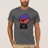 Polyamory Pride Vuist T-shirt (Voorkant)