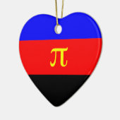POLYAMORY STREPEN ONTWERP KERAMISCH ORNAMENT (Links)