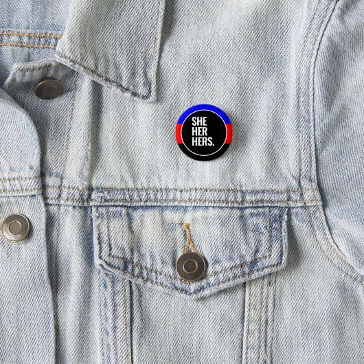 Polyamory trots ronde button 3,2 cm (In situ)