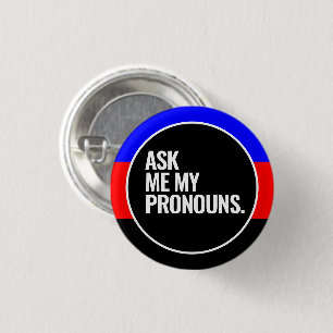 Polyamory trots ronde button 3,2 cm