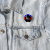 Polyamory trots ronde button 3,2 cm (In situ)