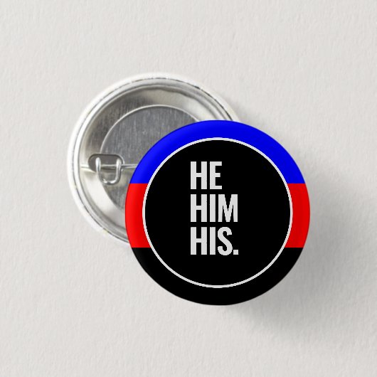 Polyamory trots ronde button 3,2 cm (Voorkant /achterkant)