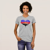 Polyamory trots T-shirt (Voorkant volledig)