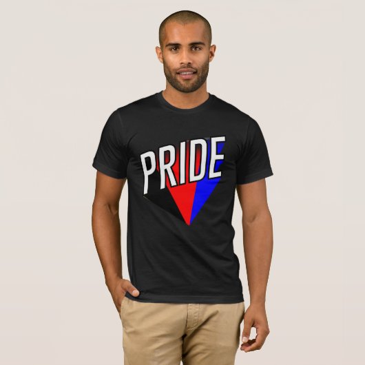 Polyamory trots t-shirt (Voorkant volledig)