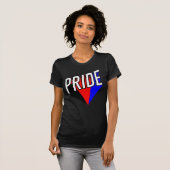 Polyamory trots t-shirt (Voorkant volledig)