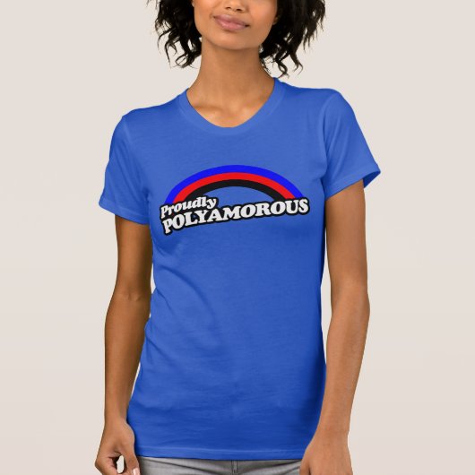 Polyamory trots T-shirt (Voorkant)