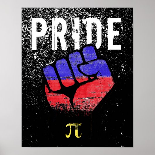 Polyamory Trotsvuist Poster (Voorkant)