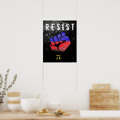 Polyamory Trotsvuist Poster (Keuken)
