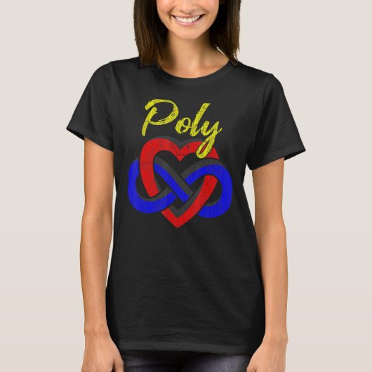 Polyamotorsymbool, blik t-shirt (Voorkant)
