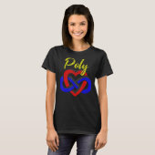 Polyamotorsymbool, blik t-shirt (Voorkant volledig)