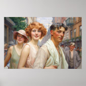 Polyamoureuze drieduizend dagdromen in het centrum poster (Voorkant)