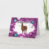 Polyamoureuze kerstgroet feestdagen kaart (Voorkant)