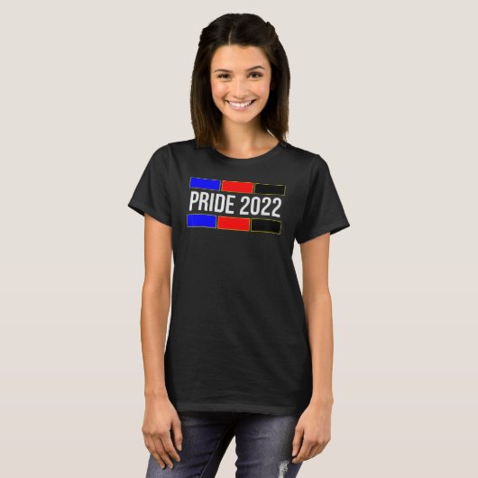 Polyamoureuze Pride 2022 Lgbt Poly Pride March Lgb T-shirt (Voorkant volledig)