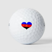 Polyamoureuze Pride Golfballen (Voorkant)