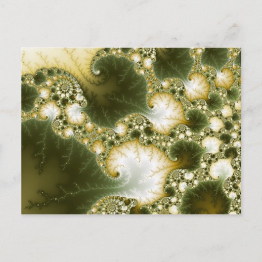 Polyatomisch - Fractaal Briefkaart (Voorkant)