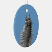 Polychaete Worm kerstversiering Keramisch Ornament (Rechts)