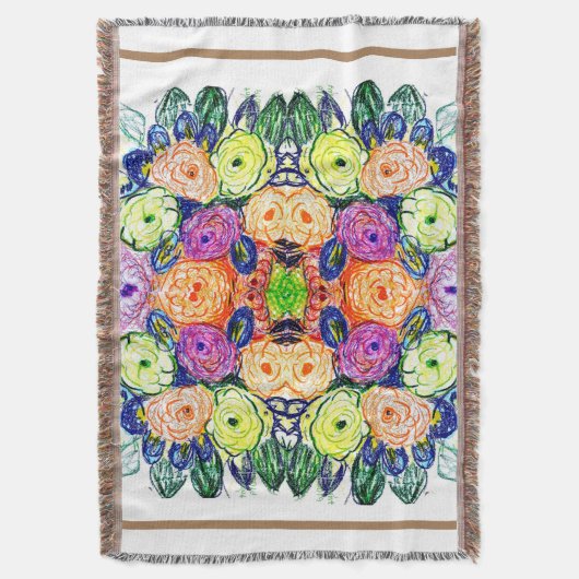 polychromatische deken (Voorkant Verticaal)