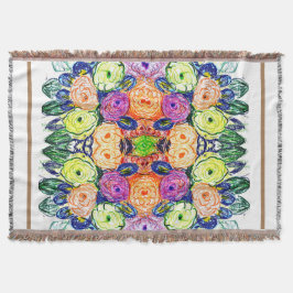 polychromatische deken