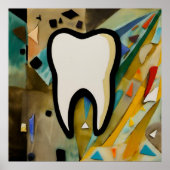 Polychromatische korrel poster (Voorkant)