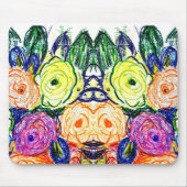 Polychromatische mousepad muismat (Voorkant)