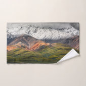 Polychrome berg, Denali NP, Alaska Bad Handdoek (Handdoek)