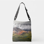 Polychrome berg, Denali NP, Alaska Crossbody Tas (Voorkant)