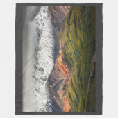 Polychrome berg, Denali NP, Alaska Fleece Deken (Voorkant)