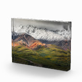 Polychrome berg, Denali NP, Alaska Fotoblokken (Rechts)