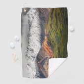 Polychrome berg, Denali NP, Alaska Golfhanddoek (Insitu)