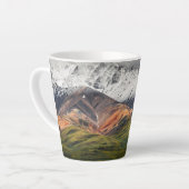 Polychrome berg, Denali NP, Alaska Latte Mok (Linkerhoek)