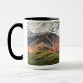 Polychrome berg, Denali NP, Alaska Mok (Links)