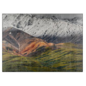 Polychrome berg, Denali NP, Alaska Snijplank (Voorkant)