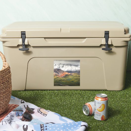 Polychrome berg, Denali NP, Alaska Sticker (Koeler)