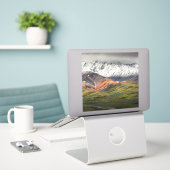 Polychrome berg, Denali NP, Alaska Sticker (Laptop op bureau)