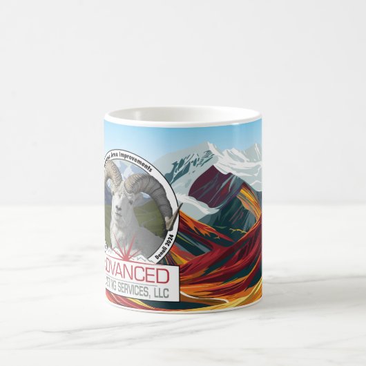 Polychrome Project Bergen en Schapen Mok (Center)