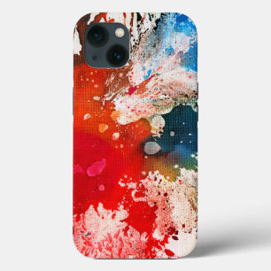 Polychromoptic #16 door Michael Moffa iPhone 13 Hoesje