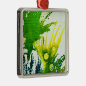 Polychromoptic #2B van Michael Moffa Metalen Ornament (Rechts)