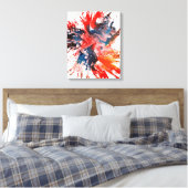 Polychromoptisch #15 door Michael Moffa Canvas Afdruk (Insitu (Slaapkamer))