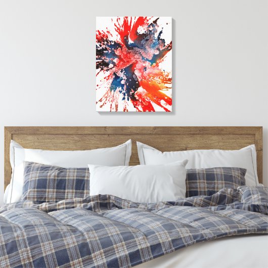 Polychromoptisch #15 door Michael Moffa Canvas Afdruk (Insitu (Slaapkamer))