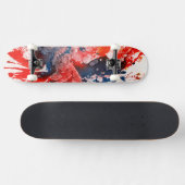 Polychromoptisch #15 door Michael Moffa Skateboard (Horizontaal)