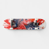 Polychromoptisch #15 door Michael Moffa Skateboard (Horizontaal)