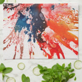 Polychromoptisch #15 door Michael Moffa Theedoek (Gevouwen)