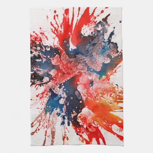 Polychromoptisch #15 door Michael Moffa Theedoek (Verticaal)