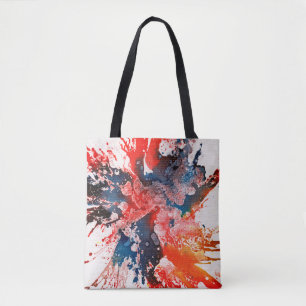 Polychromoptisch #15 door Michael Moffa Tote Bag