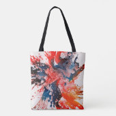 Polychromoptisch #15 door Michael Moffa Tote Bag (Achterkant)